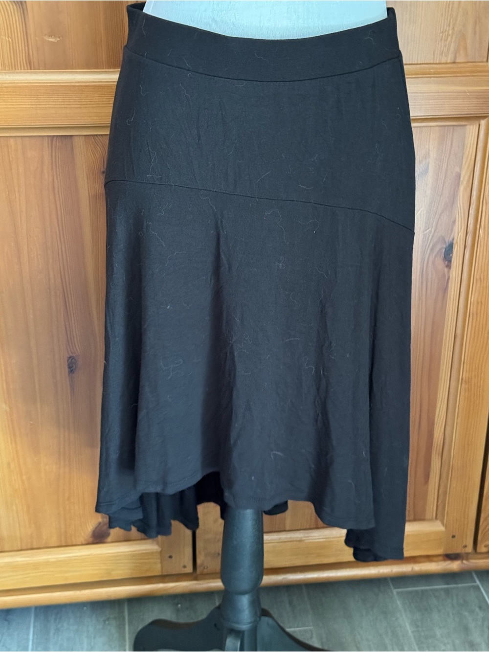 a new day Black High-Low Flared Skirt